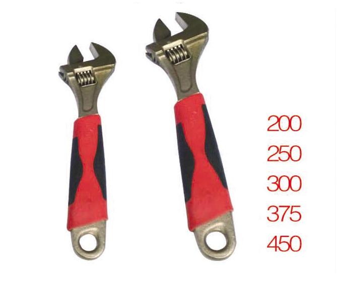 ZZ0173-膠皮把活絡扳手